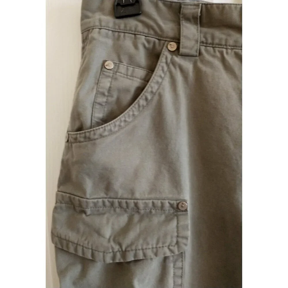 Miss Me Women’s Cargo Pants CP1242 Olive Tapered Leg 7-Pocket Mid-Rise - 34x30 - Picture 2 of 9